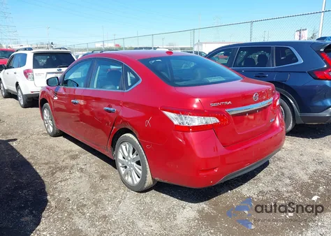 2014 Nissan Sentra Sl из США, поврежденный, VIN 3N1AB7AP2EY263240
